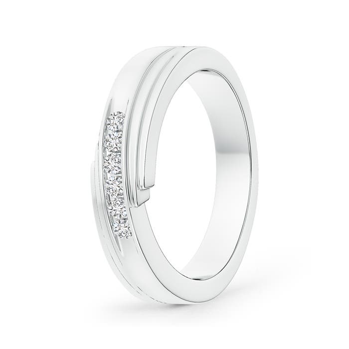 H, SI2 / 0.21 CT / 14 KT White Gold