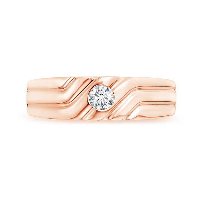 G, VS2 / 0.23 CT / 14 KT Rose Gold