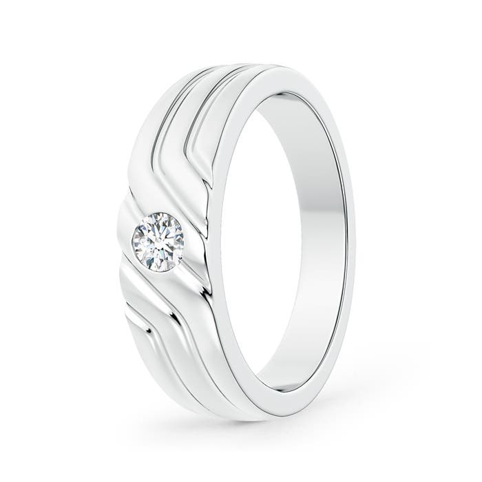 G, VS2 / 0.23 CT / 14 KT White Gold