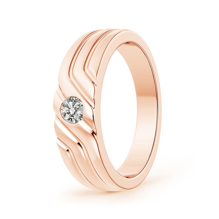 K, I3 / 0.23 CT / 14 KT Rose Gold