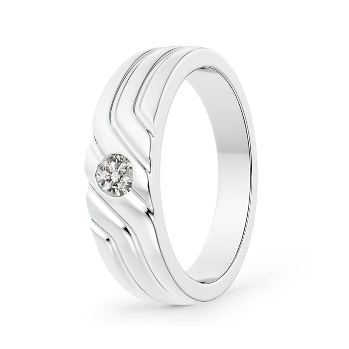 K, I3 / 0.23 CT / 14 KT White Gold