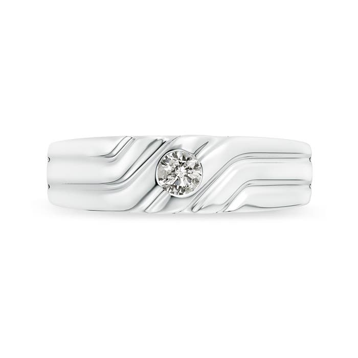 K, I3 / 0.23 CT / 14 KT White Gold