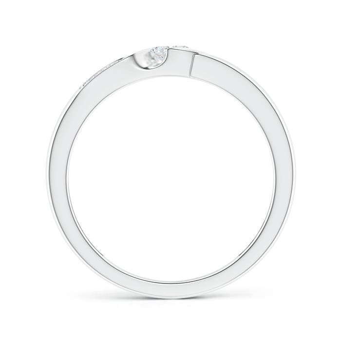 G, VS2 / 0.25 CT / 14 KT White Gold