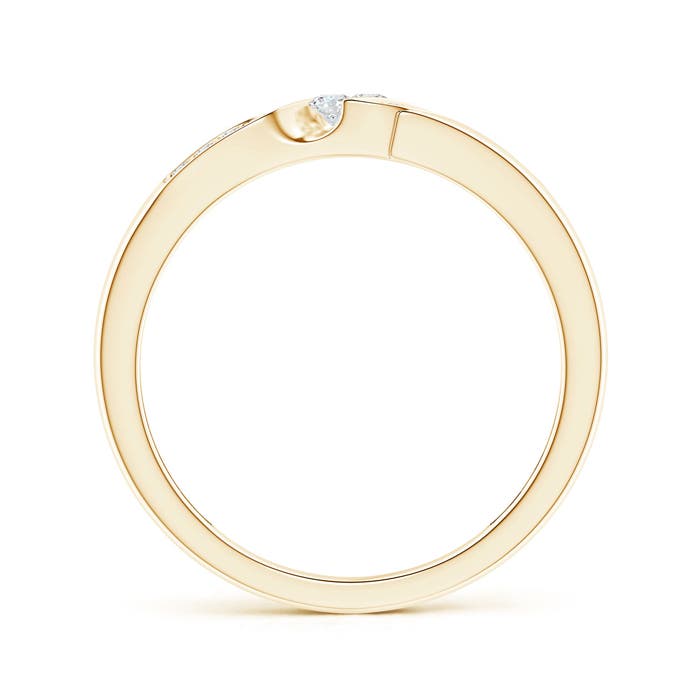 G, VS2 / 0.25 CT / 14 KT Yellow Gold