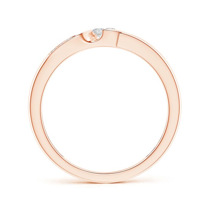 H, SI2 / 0.25 CT / 14 KT Rose Gold