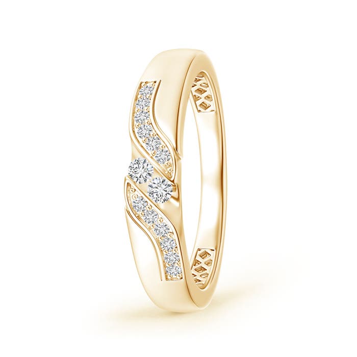 H, SI2 / 0.25 CT / 14 KT Yellow Gold