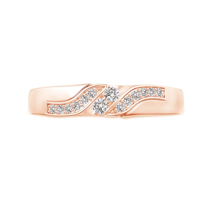 I-J, I1-I2 / 0.25 CT / 14 KT Rose Gold