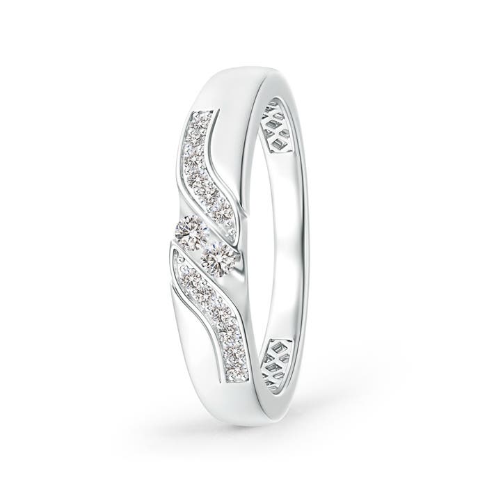 I-J, I1-I2 / 0.25 CT / 14 KT White Gold