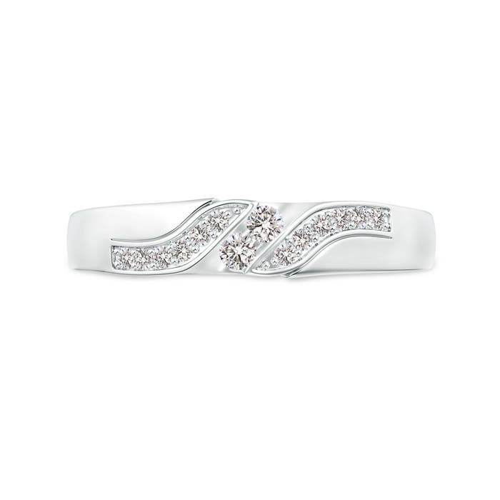 I-J, I1-I2 / 0.25 CT / 14 KT White Gold