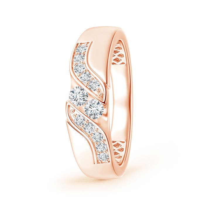 G, VS2 / 0.62 CT / 14 KT Rose Gold