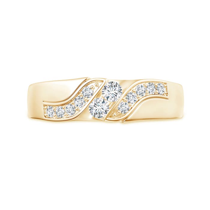 G, VS2 / 0.62 CT / 14 KT Yellow Gold