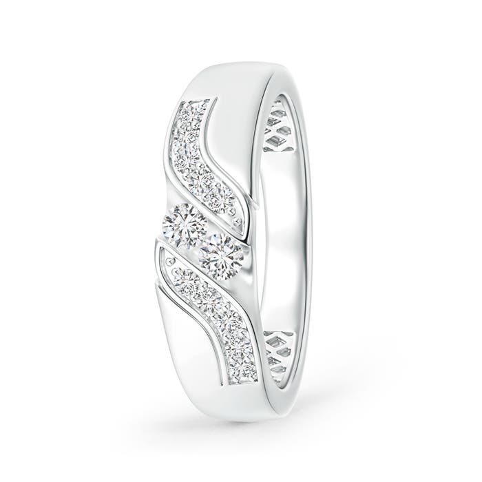 H, SI2 / 0.62 CT / 14 KT White Gold