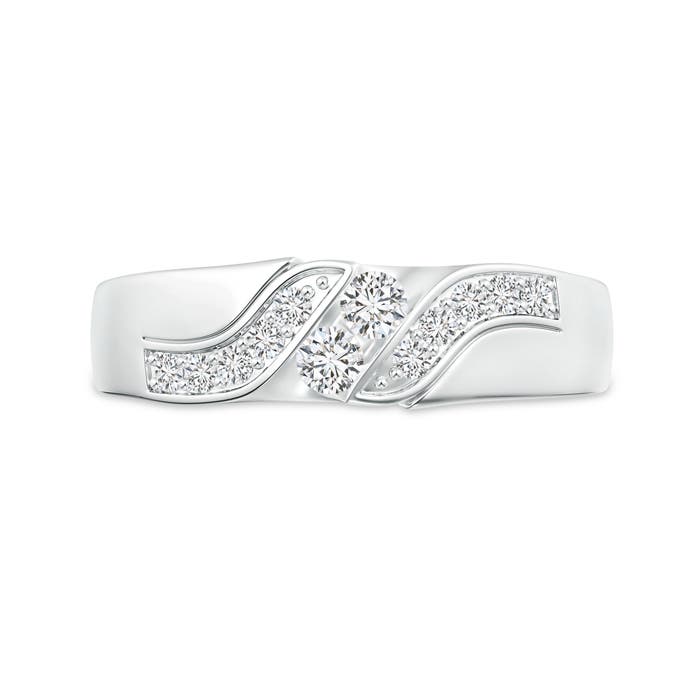 H, SI2 / 0.62 CT / 14 KT White Gold