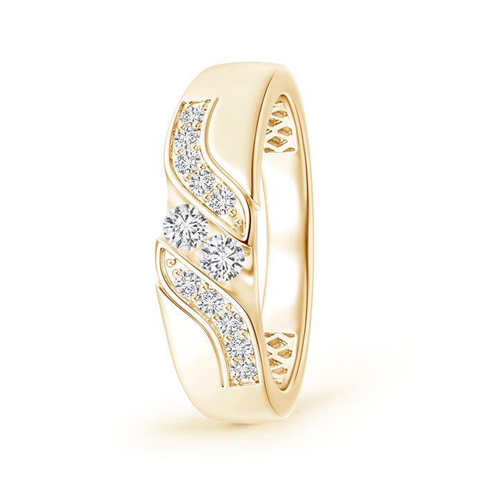 H, SI2 / 0.62 CT / 14 KT Yellow Gold