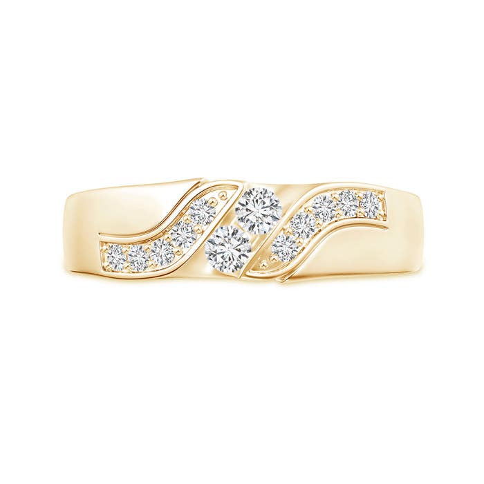 H, SI2 / 0.62 CT / 14 KT Yellow Gold