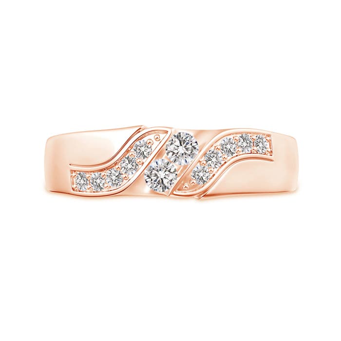 I-J, I1-I2 / 0.62 CT / 14 KT Rose Gold