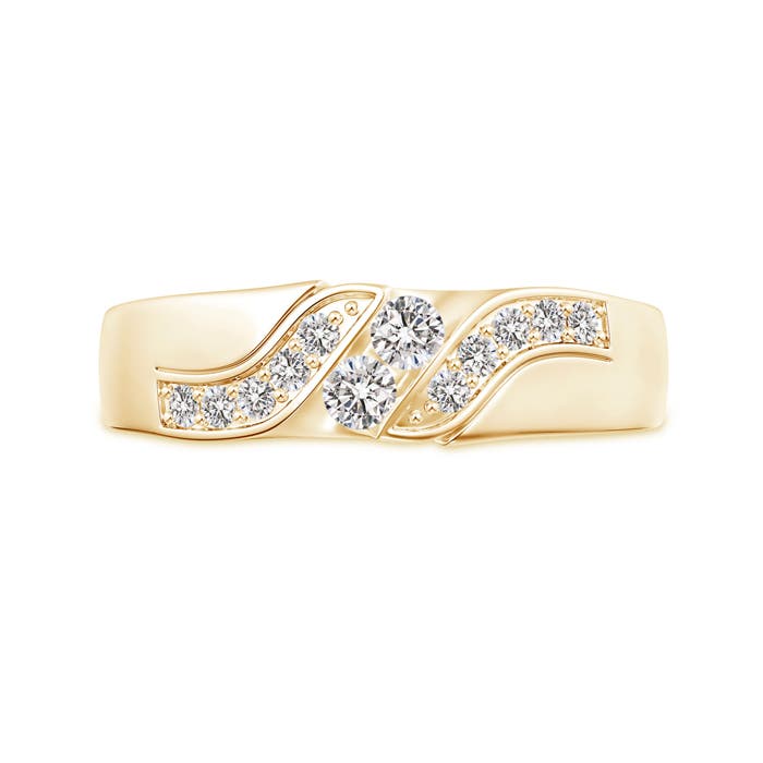 I-J, I1-I2 / 0.62 CT / 14 KT Yellow Gold