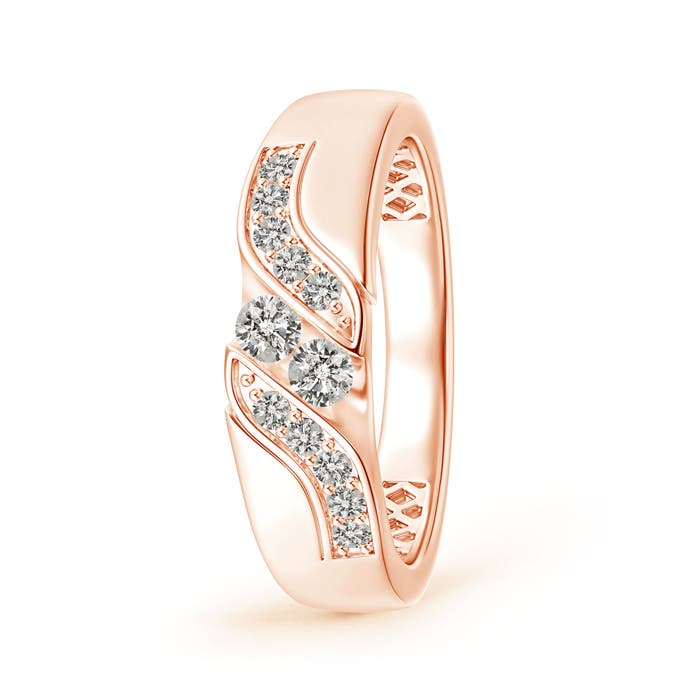 K, I3 / 0.62 CT / 14 KT Rose Gold