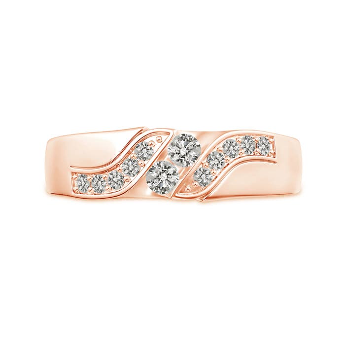 K, I3 / 0.62 CT / 14 KT Rose Gold