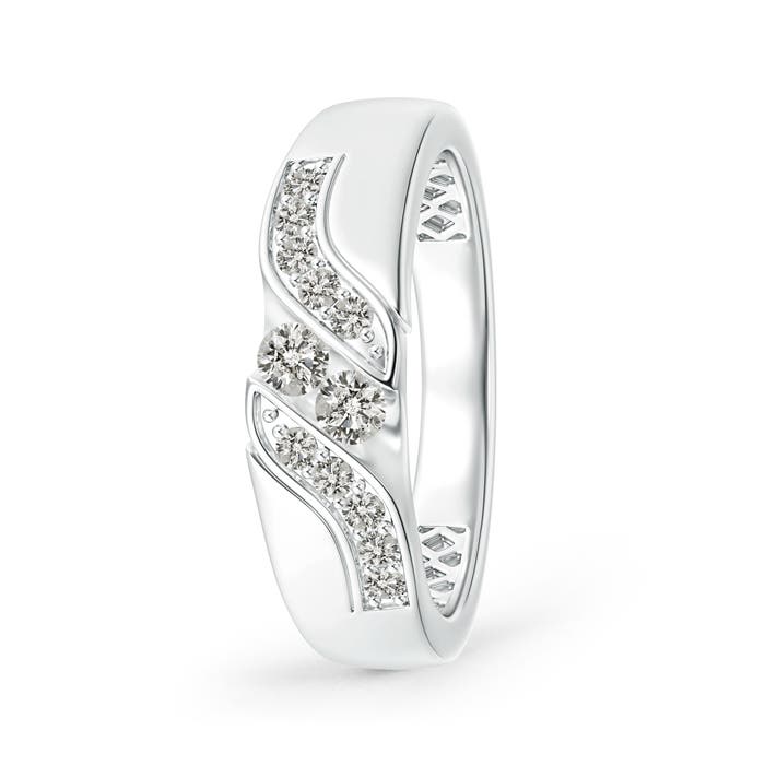 K, I3 / 0.62 CT / 14 KT White Gold