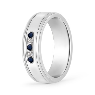 Round A Blue Sapphire