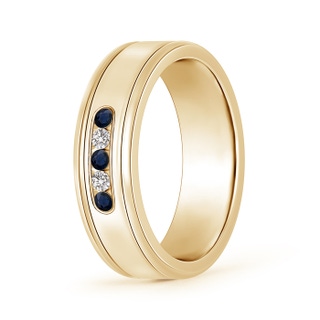 Round A Blue Sapphire
