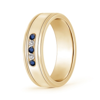 Round AA Blue Sapphire
