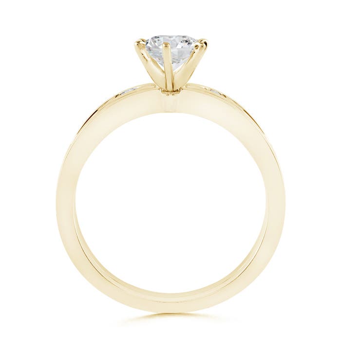 H, SI2 / 0.51 CT / 14 KT Yellow Gold