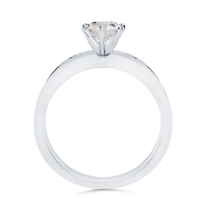 I-J, I1-I2 / 0.51 CT / 14 KT White Gold