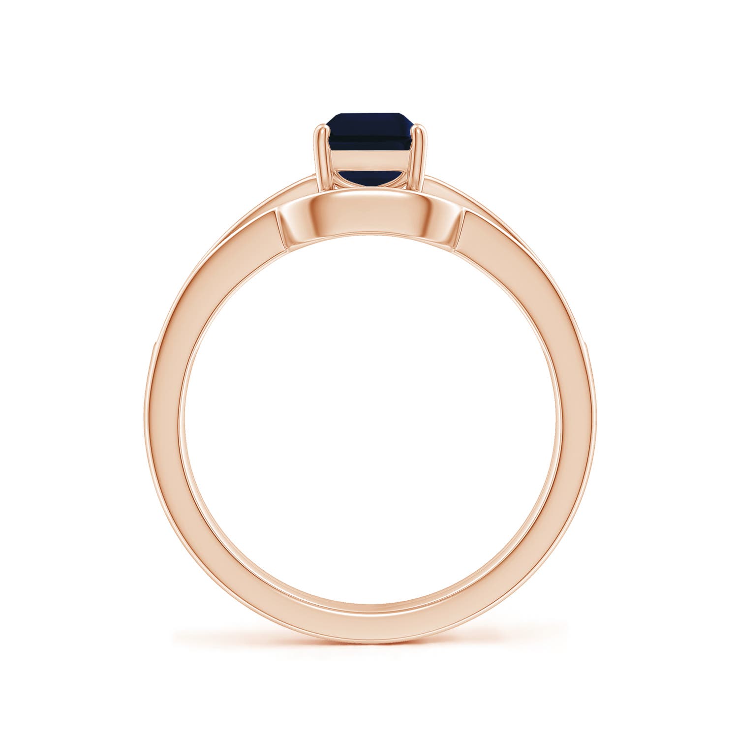 AA - Blue Sapphire / 1.32 CT / 14 KT Rose Gold