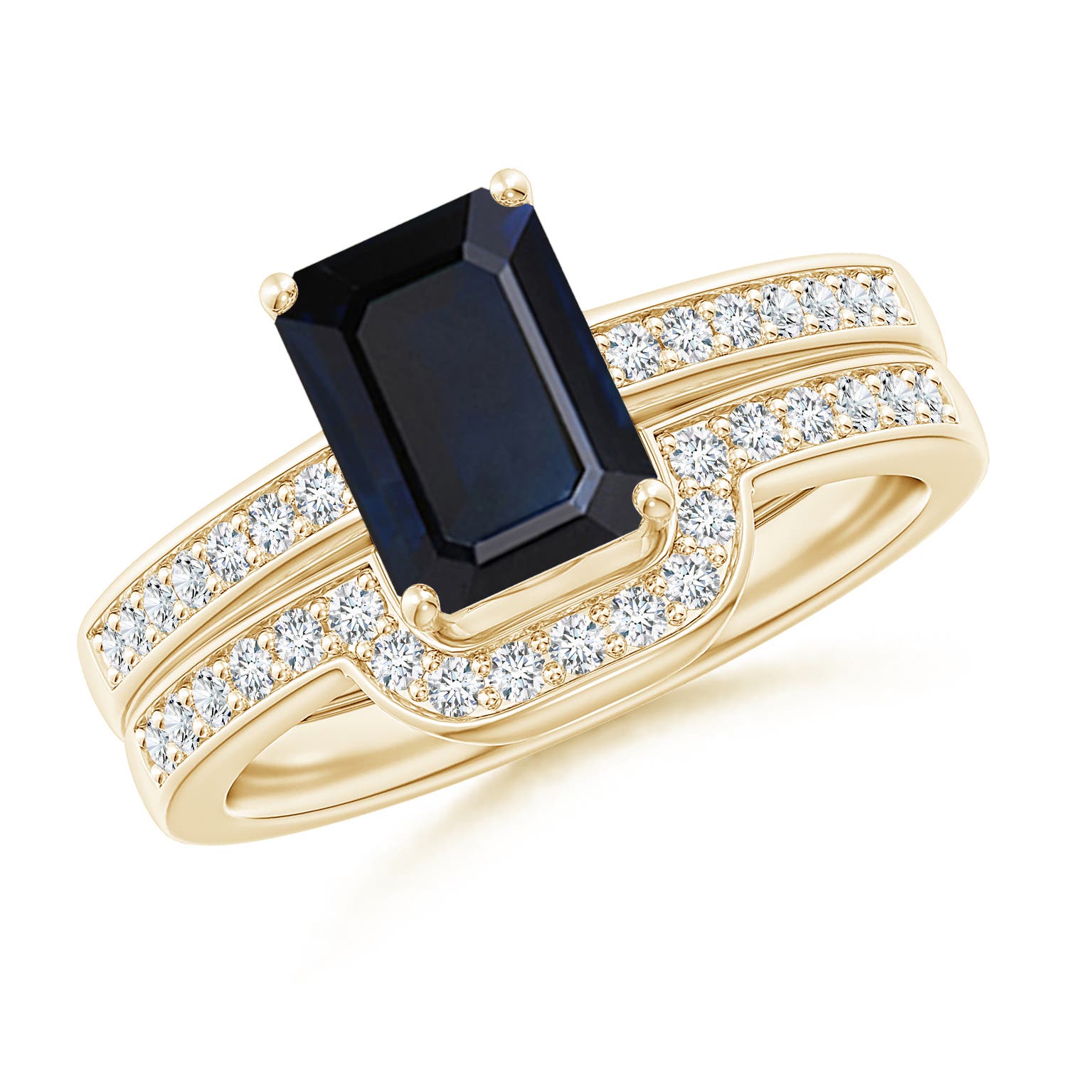 A - Blue Sapphire / 1.98 CT / 14 KT Yellow Gold