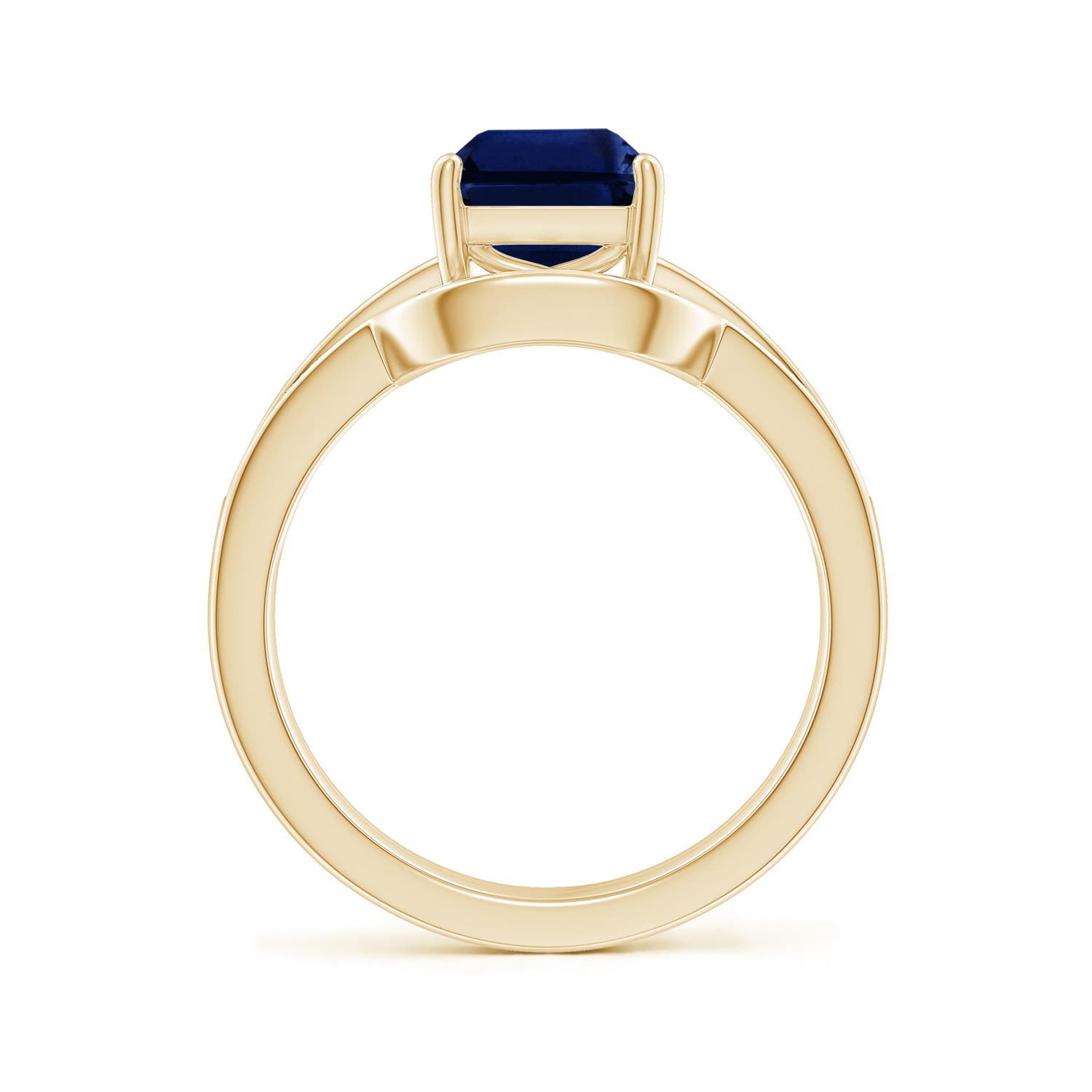 AAA - Blue Sapphire / 2.83 CT / 14 KT Yellow Gold