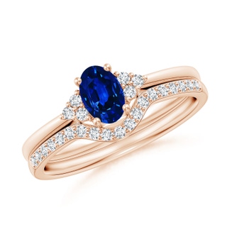 Oval AAAA Blue Sapphire