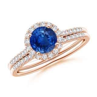 Round AAA Blue Sapphire