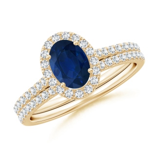 Oval AA Blue Sapphire