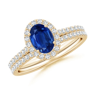 Oval AAA Blue Sapphire