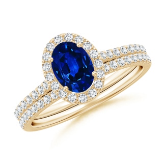 Oval AAAA Blue Sapphire