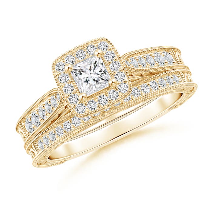 H, SI2 / 0.71 CT / 14 KT Yellow Gold