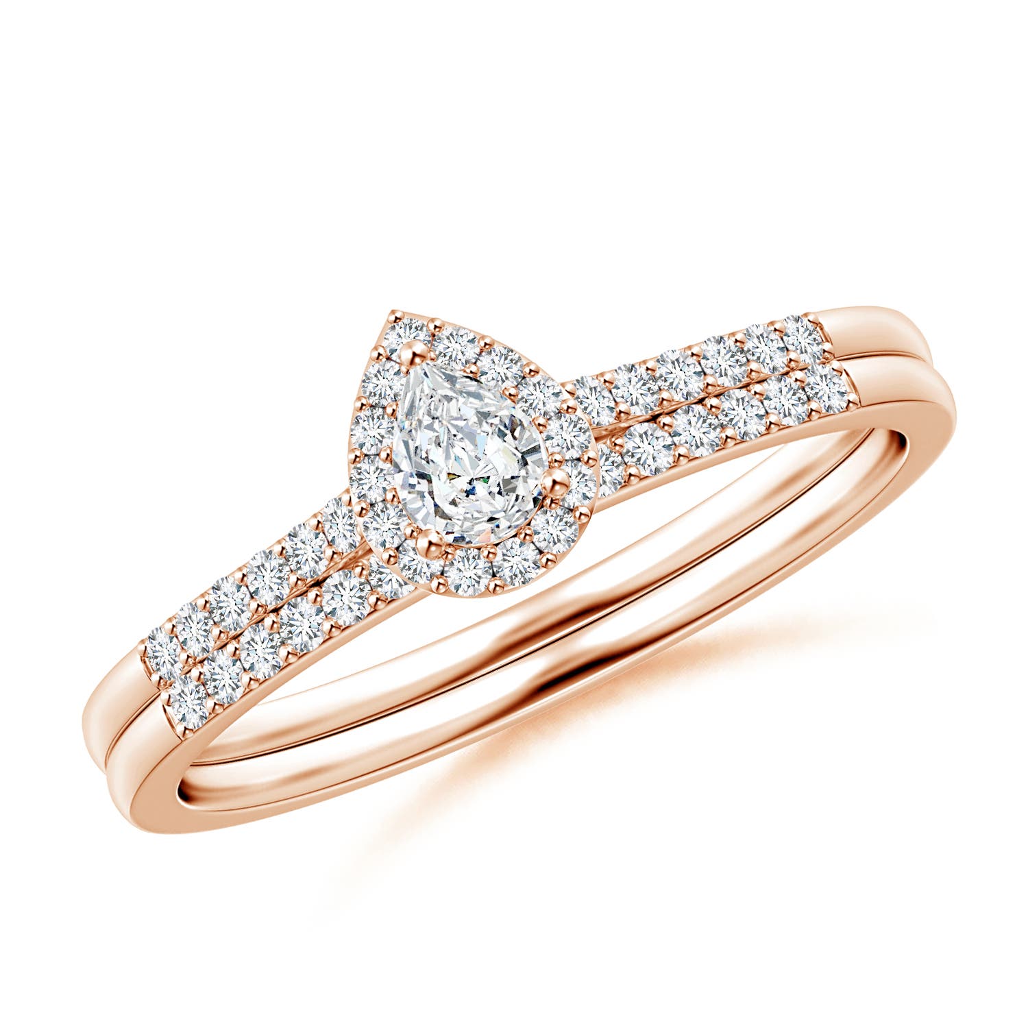 G, VS2 / 0.37 CT / 14 KT Rose Gold