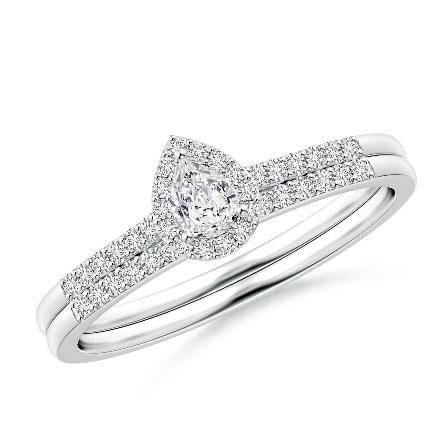 H, SI2 / 0.37 CT / 14 KT White Gold