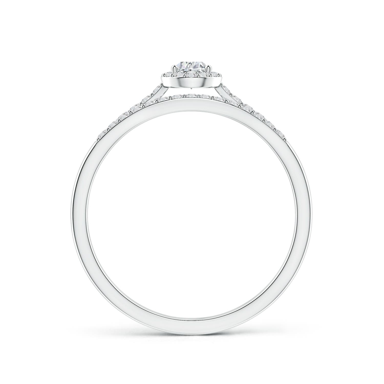 H, SI2 / 0.37 CT / 14 KT White Gold