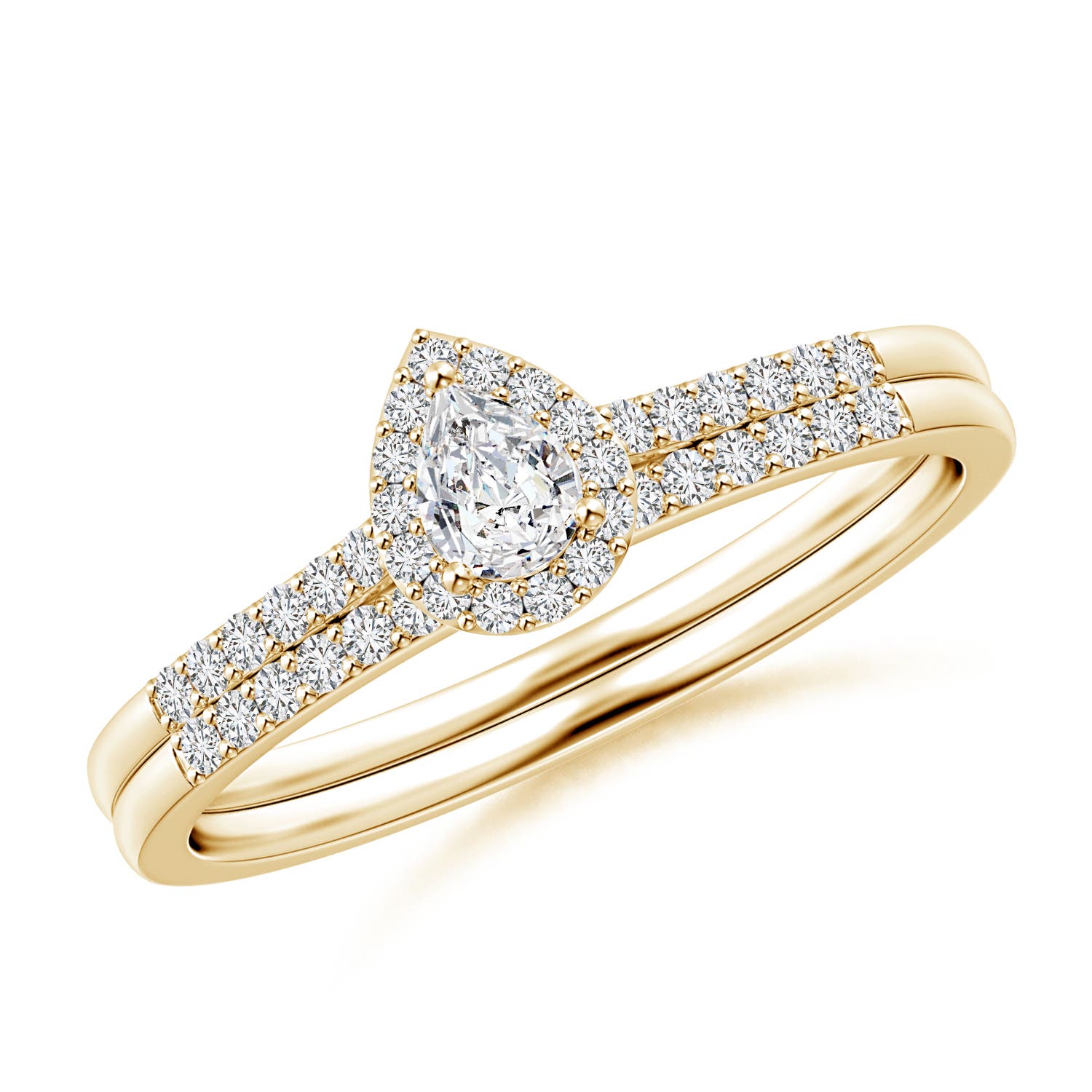 H, SI2 / 0.37 CT / 14 KT Yellow Gold