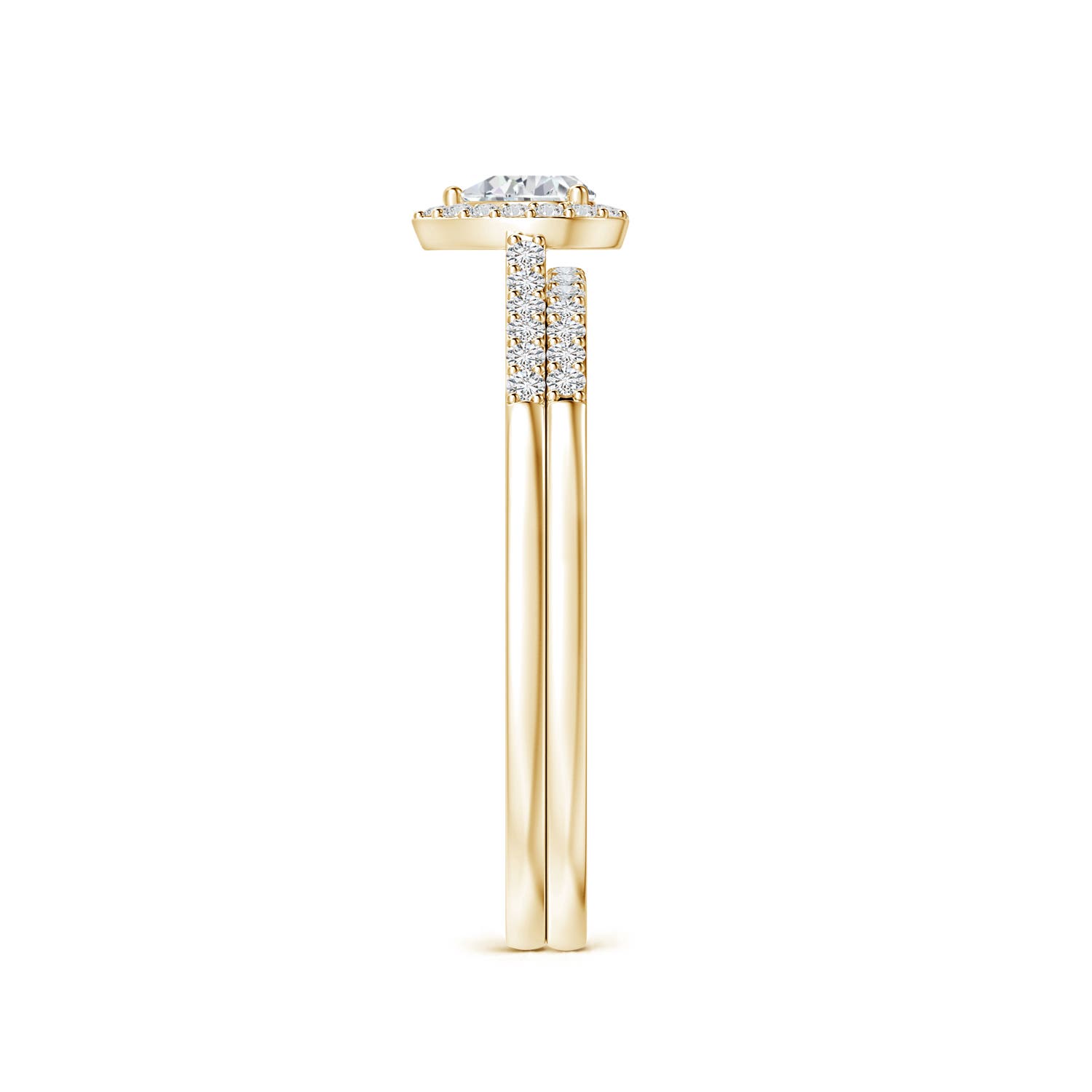 H, SI2 / 0.37 CT / 14 KT Yellow Gold