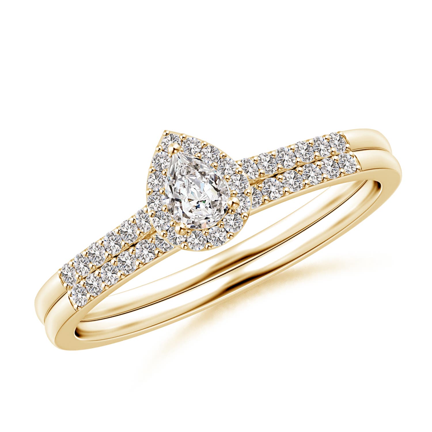 I-J, I1-I2 / 0.37 CT / 14 KT Yellow Gold