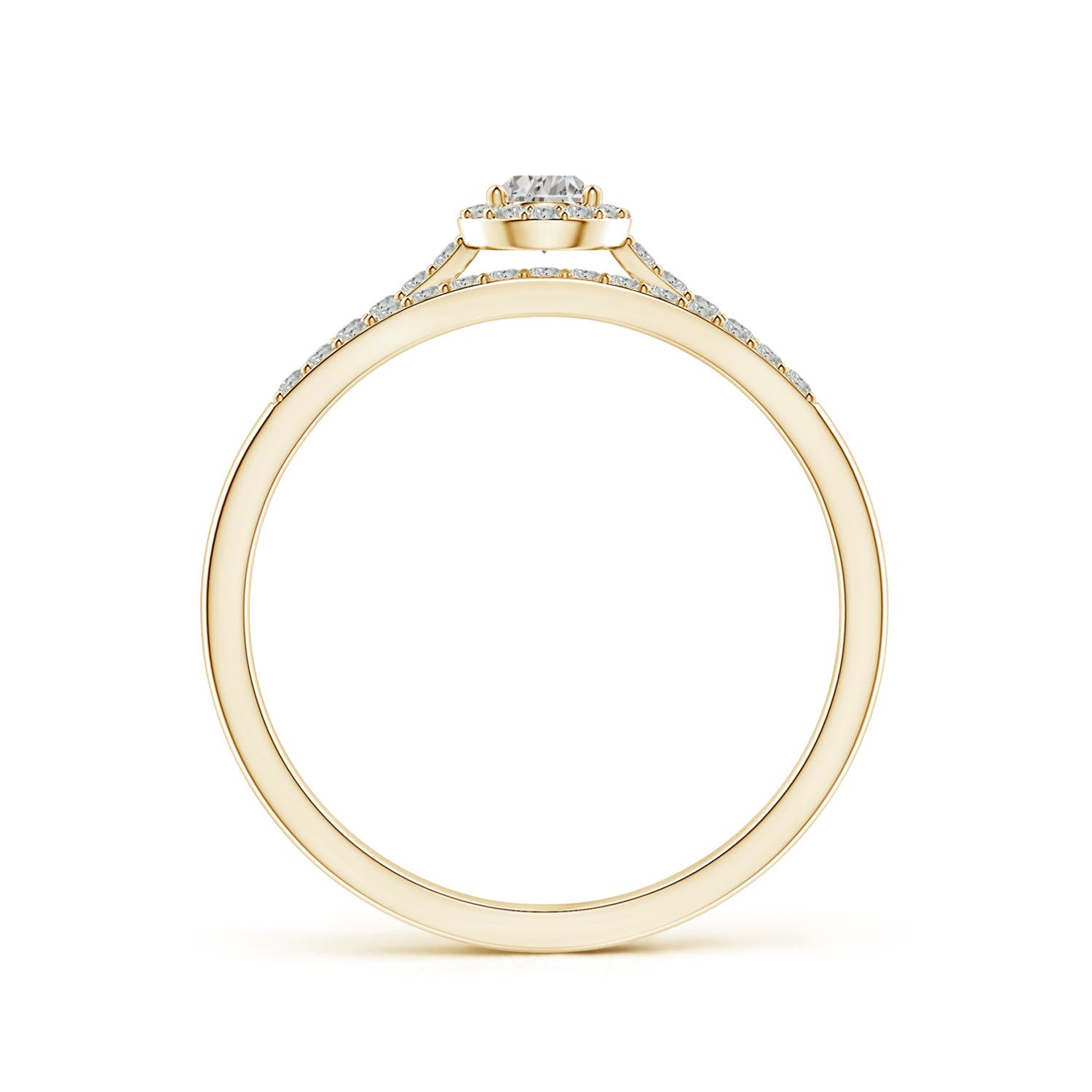 K, I3 / 0.37 CT / 14 KT Yellow Gold