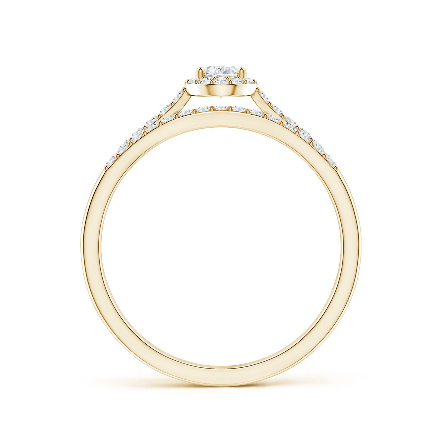 G, VS2 / 0.5 CT / 14 KT Yellow Gold