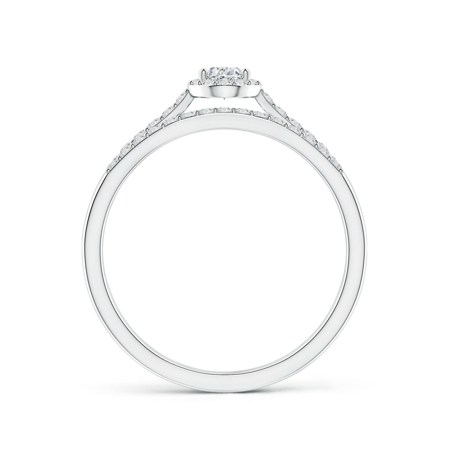 H, SI2 / 0.5 CT / 14 KT White Gold