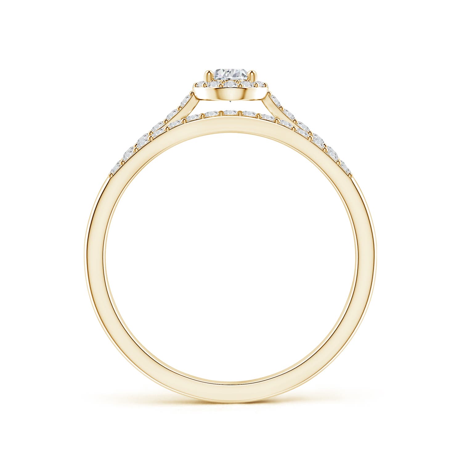 H, SI2 / 0.5 CT / 14 KT Yellow Gold