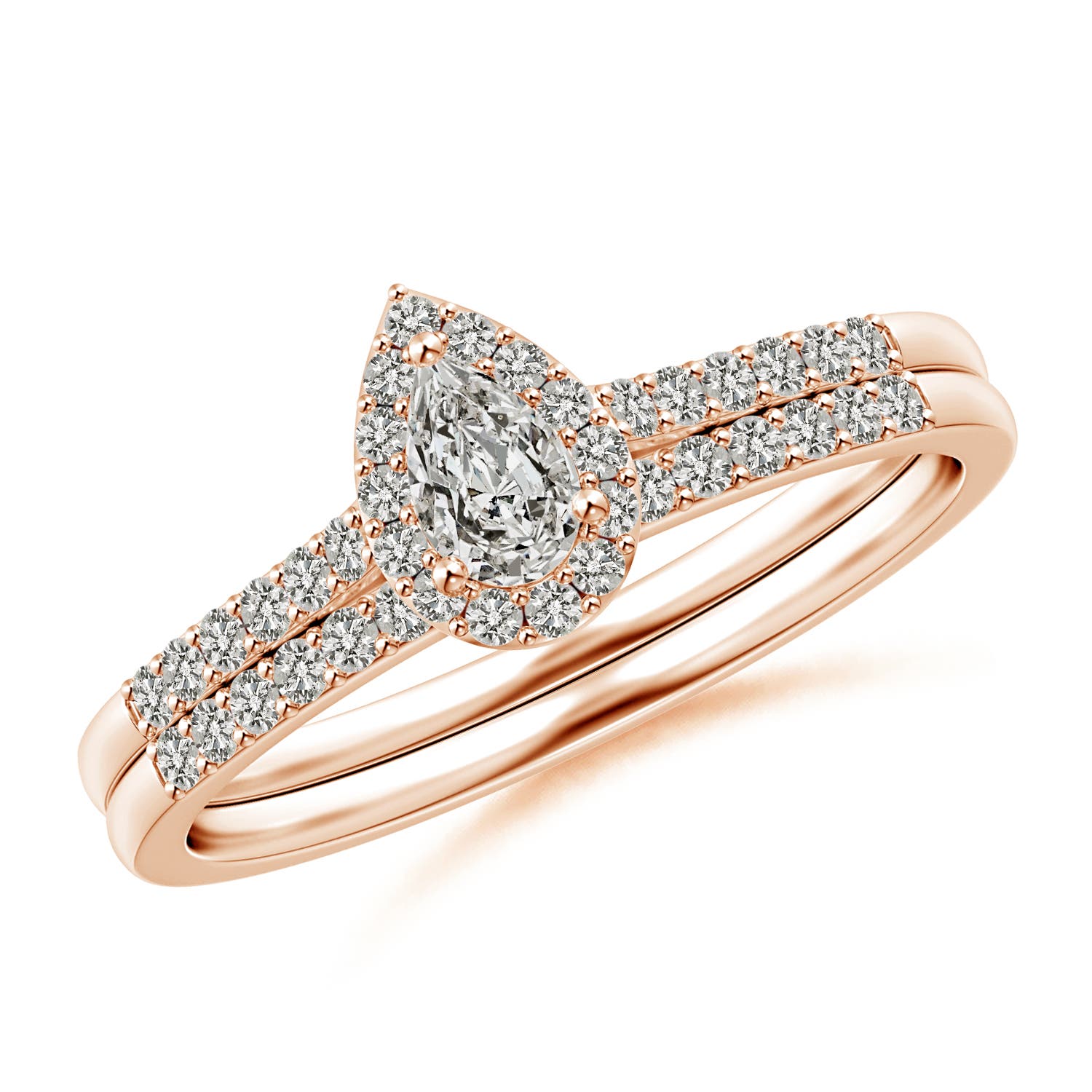 K, I3 / 0.5 CT / 14 KT Rose Gold