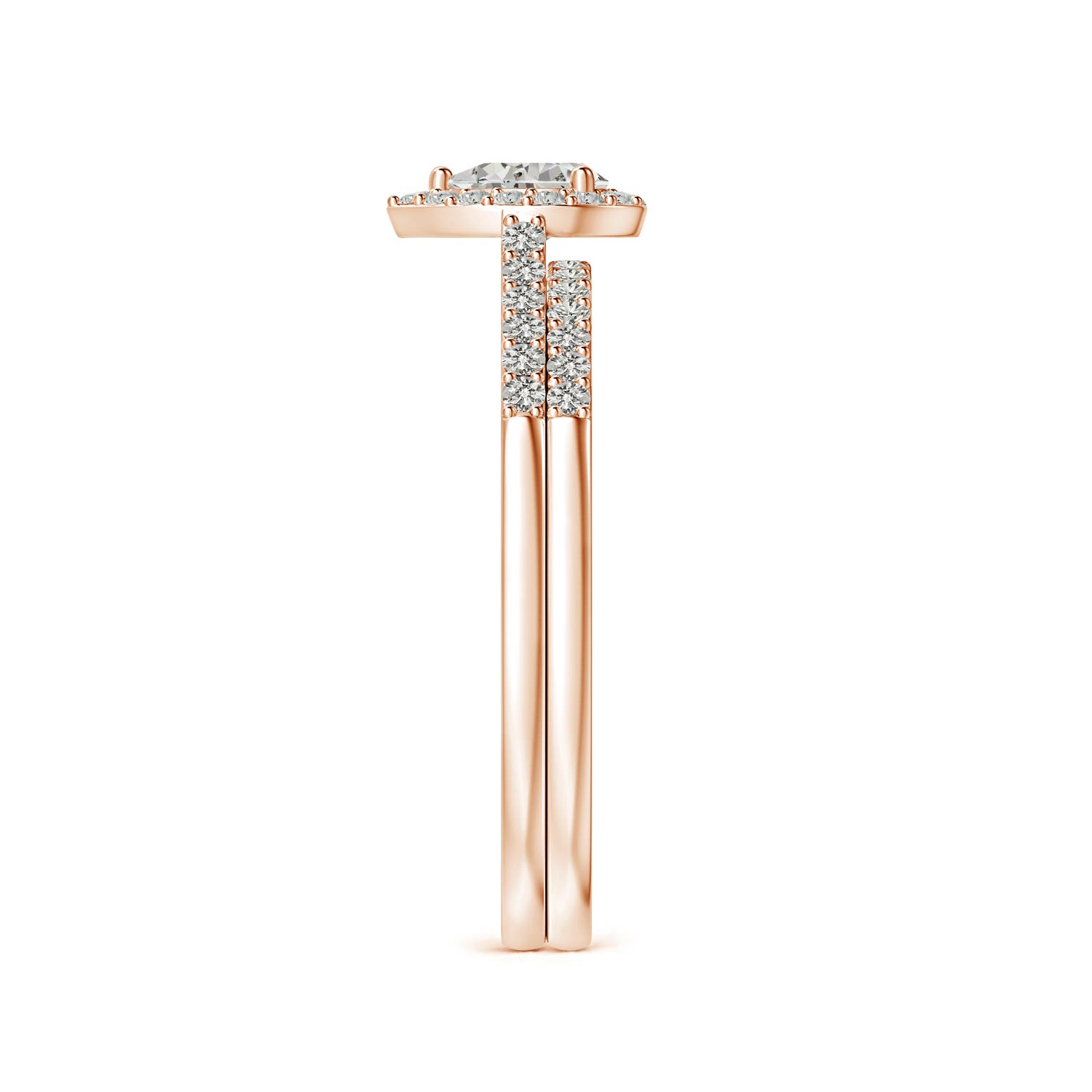 K, I3 / 0.5 CT / 14 KT Rose Gold